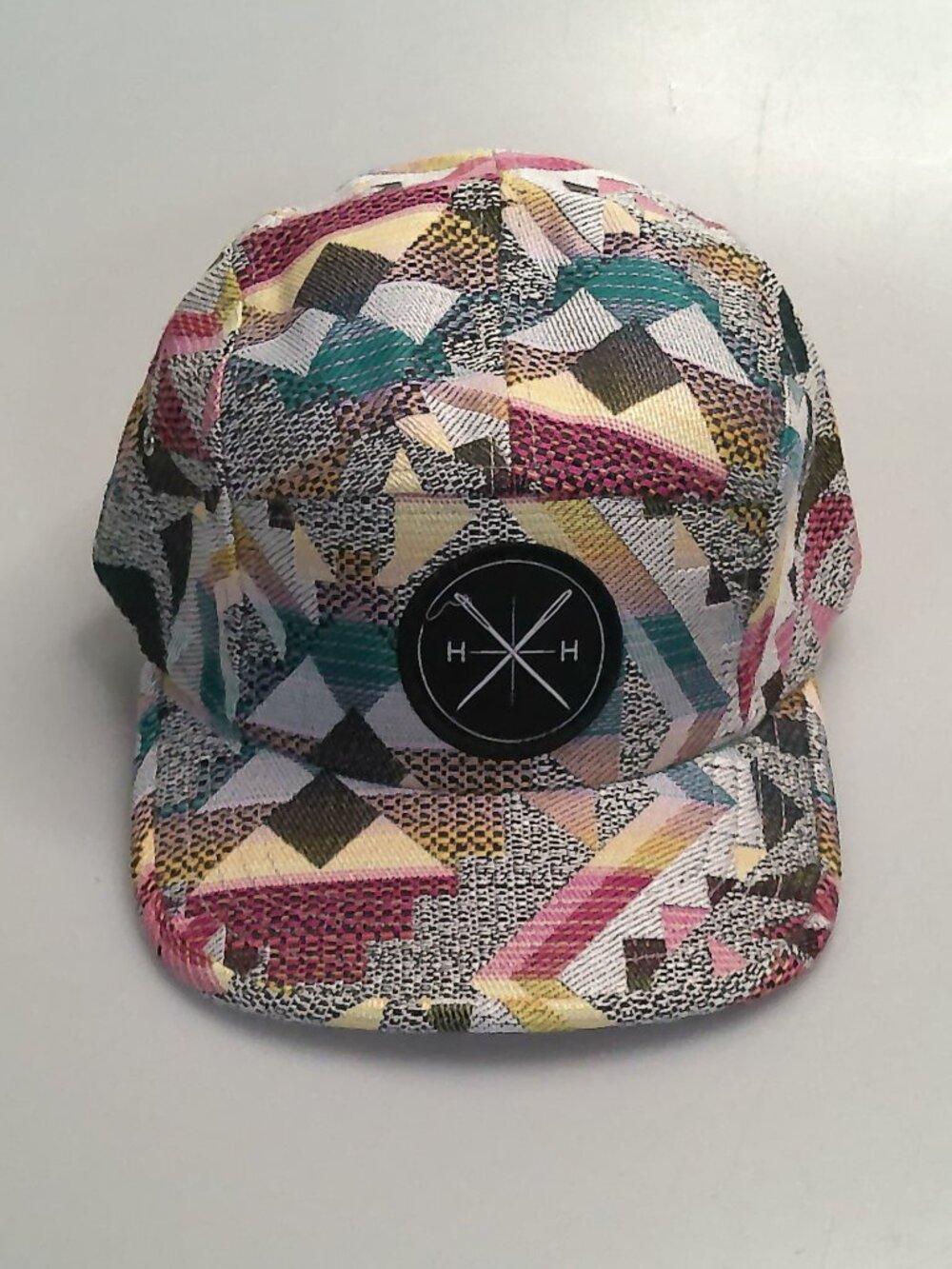 Hamid Holloman Strapback Hat Geometric Aztec Abstract Print Streetwear Cap